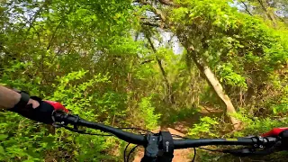 Six Mile Run NJ Red Trail Mountain Biking 4K - 4-27-24 7