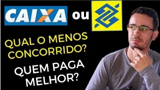 CAIXA OU BB (MAIOR CONCURSO DA HISTÓRIA!) QUAL VALE MAIS A PENA?