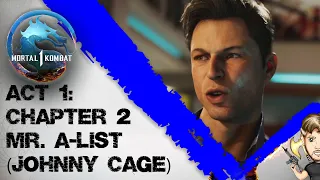 Mortal Kombat 1 - Act I Chapter 2: Mr. A-List (Johnny Cage) Full Walkthrough 1440p Story Mode