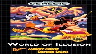 World of Illusion Walkthrough Sega Genesis Donald Duck