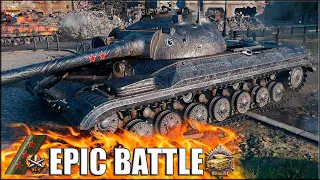 Это НЕРЕАЛЬНО так ТАЩИТЬ!!! ✅ World of Tanks Т-10 лучший бой 2021 года