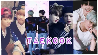 BTS Taekook  Hindi tiktok videos 😘🤭💚💜//taekook cute love funny tiktok video#taekook#vkook