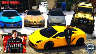 GTA 5 - Stealing Mission Impossible Movie Vehicals with Franklin! | (GTA V Real Life Cars #62)