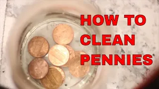 HOW TO CLEAN PENNIES| SCIENCE EXPERIMENT
