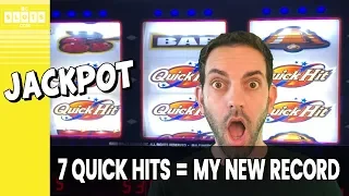 ⏩ 7 Quick Hits JACKPOT! 💰 RECORD @ San Manuel Casino ✪ BCSlots