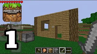 Minecraft PE 0.5.0 Survival Gameplay