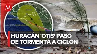 Así fue el paso del Huracán 'Otis' en Acapulco