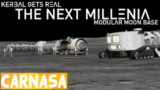 Kerbal Gets Real The Next Millenia | Modular Moon Base | KSP RSS/RO/RP1 #4