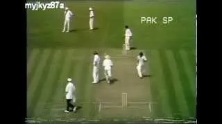 Majid Khan 98 vs Eng (1st Inning) 3rd Test at Oval 1974