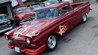 Test Drive 1957 Ford Ranchero SOLD $16,900 Maple Motors #2104