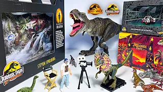 NEW Hammond Collection Jurassic World Dinosaurs! Dilophosaurus, T-Rex, Metriacanthosaurus, Raptor