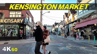 Toronto Kensington Market & Baldwin Village Sunday Walk (Dec 2021)
