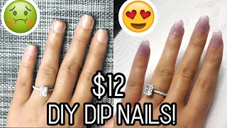 HOW TO DO DIP POWDER NAILS AT HOME FOR BEGINNERS