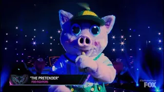 Piglet Performs "The Pretender" By Foo Fighters | Masked Singer | S5 E7