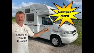 2003 COMPASS CALYPSO MOTORHOME REVIEW BY CAMPER NERD ANTONY VALENTINE WITH A DRONE FLYOVER !!!!!!