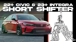 Hybrid Racing Short Shifter 22+ Honda Civic & 23+ Acura Integra