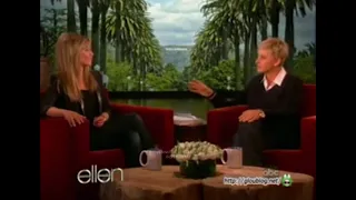 Jennifer Aniston Watching Justin Theroux Breakdancing on Ellen (2012)
