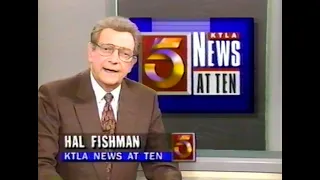 KTLA 5 News At Ten Open Los Angeles January 11, 1995