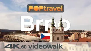 BRNO, Czech Republic 🇨🇿 - Old Town and Castle - 4K 60fps (UHD)