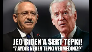 Kılıçdaroğlu’ndan Biden tepkisi; “Acaba yine birileri 'bunu kullanın deliğe süpürmeyin’ mi dedi?”.