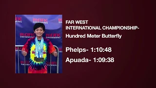 10-year-old Filipino swimmer beats Michael Phelps' hundred-meter butterfly world record