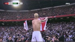 Antony scores on the dying minutes to make it 3-2 to Ajax against Feyenoord