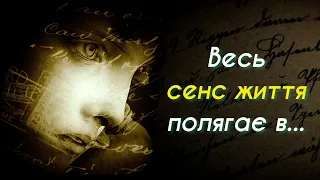 Вислови та цитати про сенс життя