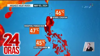 Danger level na init, posible ulit maranasan sa ilang lugar sa bansa ngayong weekend | 24 Oras