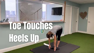 Toe Touches with Heels Up | B3 Physical Therapy