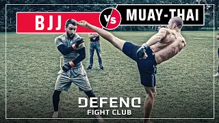 THAIBOXER vs. BJJ-Blue-Belt | MMA Streetfight | DFC