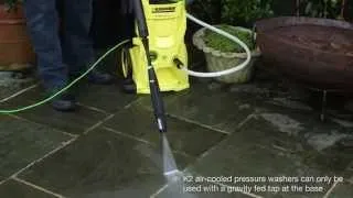 Saving water with the Kärcher Pressure Washer range