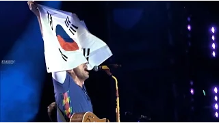 COLDPLAY 'Every teardrop is a waterfall' Live in Seoul