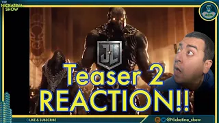 REACTION to Zack Snyder’s Justice League teaser 2