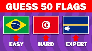 Can You Guess These 50 Flags? Test Your Knowledge! 🎌👀🏆