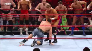 John Cena & Randy Orton face the entire Raw roster: Raw, March 17, 2008