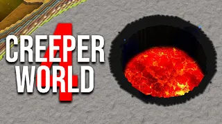 LASERING AN ACTIVE VOLCANO! - CREEPER WORLD 4