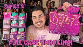 Mini Bratz Series 3 FULL CASE and Collector's Case Unboxing!