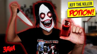 DO NOT DRINK THE DARK WEB JEFF THE KILLER POTION AT 3AM