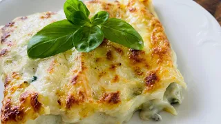 Cannelloni me spinaq dhe riccota