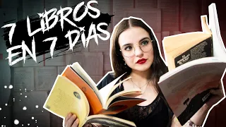 ✨📚 7 LIBROS EN 7 DÍAS 📚✨ ¿lo conseguiré? | moonlight books