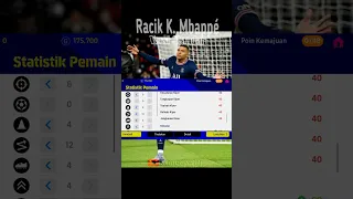 K. Mbappé Upgrade Stat Rating Max 100 eFootball™ 2023 Mobile | Racikan Terbaru Versi Standar