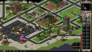 Red Alert 2 - Yuri's revenge  | Powder Keg map - 1 vs 7 Players (Brutal AI)
