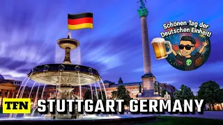 Germany Stuttgart Downtown Walkthrough Attractions, Multi Shopping Center, Food, Events, Tour Guide