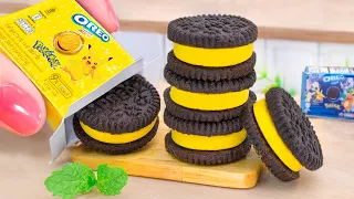 Easy Making Oreo Cake 💛 Quick And Fun Mini Oreo Pokémon Chocolate Cake Decorating by Mini Yummy 🍪