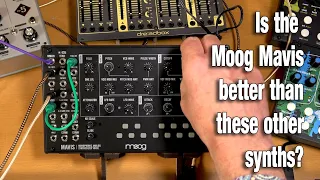 Moog Mavis review and comparison to other synths