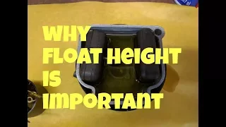 Why float height is important