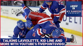 Talking Laviolette, Kane, Kid Line, playoff memories and more with sports YouTuber FivePointsVids!!