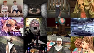 Best Escape Ending - Granny 5, Ice Scream 7, Horror Tale 2, Smiling X Corp 3, Evil Nun 1, Granny 1