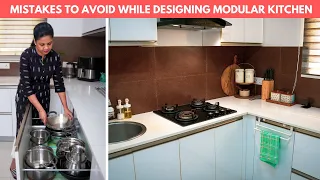 11 Mistakes to Avoid While Making Modular Kitchen | Kitchen Designing Mistakes