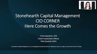 May 2024 CIO's Corner: Quarterly Update Webinar with Chris Gauthier, CFA